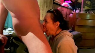 Stepmom's Tight Wet Cunt✌ Devours Son's Swollen Stick