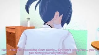 Valentine's nasty POV bangs as Asian cartoon babe gives in
