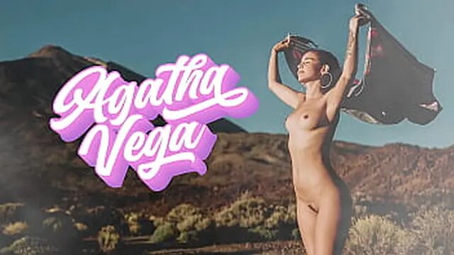 Hot Latina and Asian babe Nicole Doshi get intimate in lesbian play