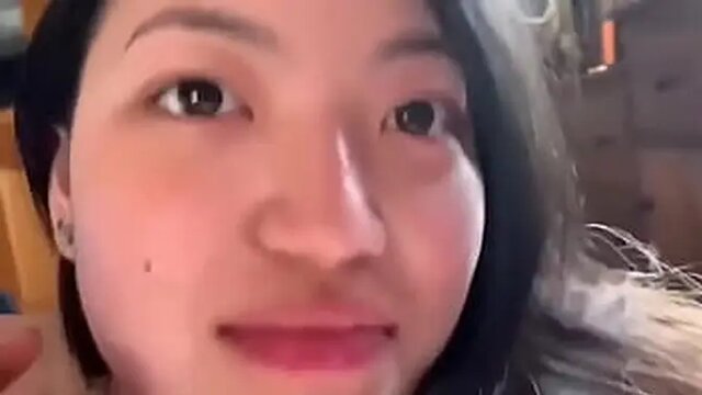 Young Chinese hottie enjoys wet and wild