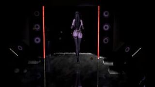 3D Cute Asian Lingerie Cheater with Giant Dick🍆