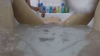 Double Fisted Drowning in Dirty Whispers, Wet Wonders Unwrapping Underneath the Soapy Surface
