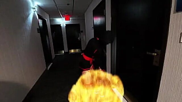 Petite Asian beauty Channy Crossfire deepthroats big black cock