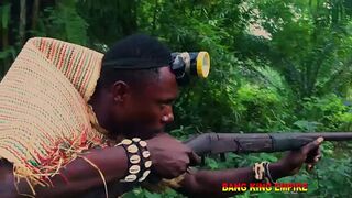 African Hunter Pounded Strange BBW In The Woods; His Fate Was Sealed