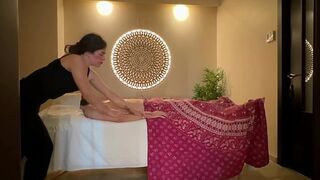 Smutty MILF Massager Offers Steamy Orient Massage W/ Scorching Oil