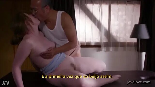 Japanese MILF with big tits enjoys a good massage