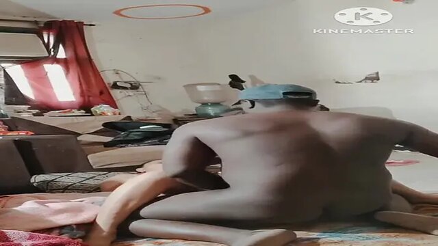 Asian girl with sweet black BBC fuck session