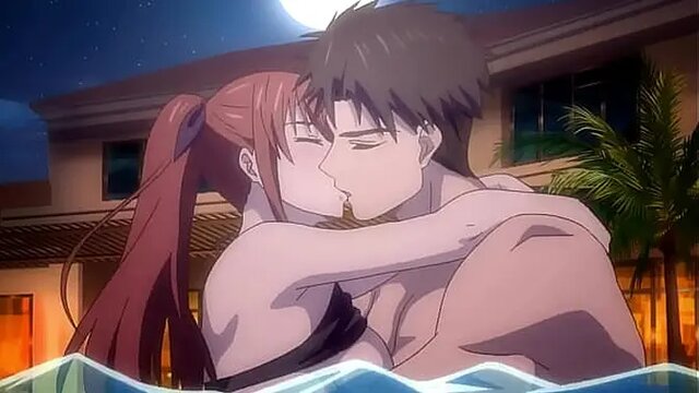 Asian babe gets fingered and cums in horny hentai anime