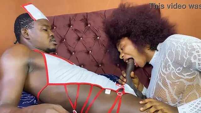 My Asian Mistress Gets Plowed by a Male Nurse