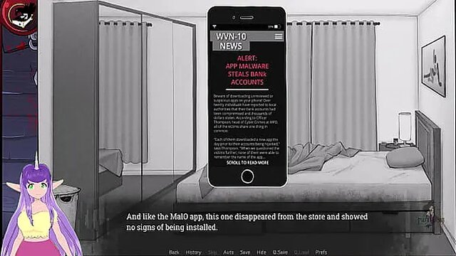 Vtuber's Steamy gaming session with a large-titted anime babe