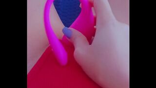 Lovense Lush POV: Gorgeous Girl's Pink Pussy Play