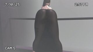 Neighbor's cam caught her in Second Life