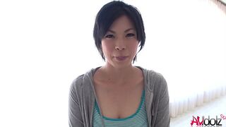 Japanese babe in kimono rides cock🌭 outside — raw and real