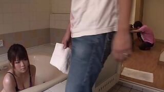 Double Dicking Makes Asian Teen Tomoka Sakurai Squirt HCJAV8521