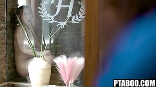 WTF! My Hot Cheerleader Stepsis Caught Rubbing her Pussy in Shower and Bangs my BBC Kimmy Kimm —  Mighty Dee