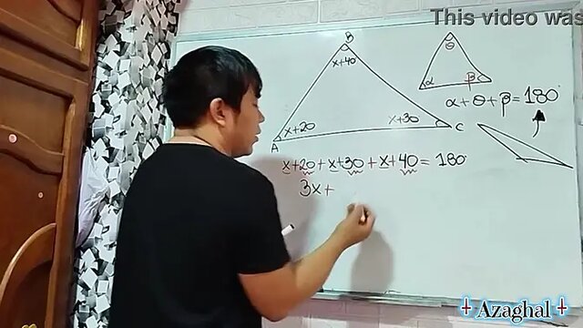 Asian teacher fucks student in bedroom