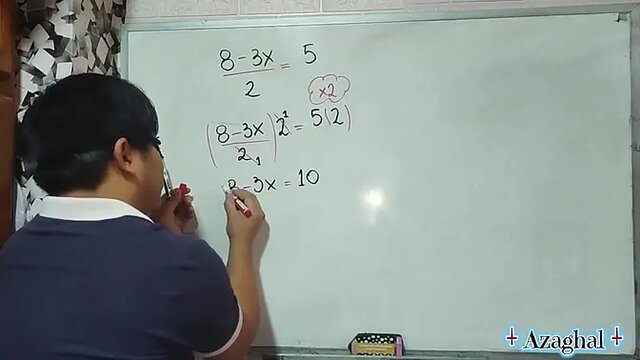 Asian teacher and student fuck in the bedroom