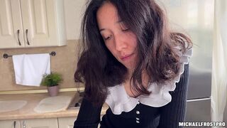 Stepmother Solves Stepson's Problems With The Help of Evolova Electronic Sex Doll