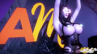 Cyber Girl with Booty Powers - 3D Animation Hentai
