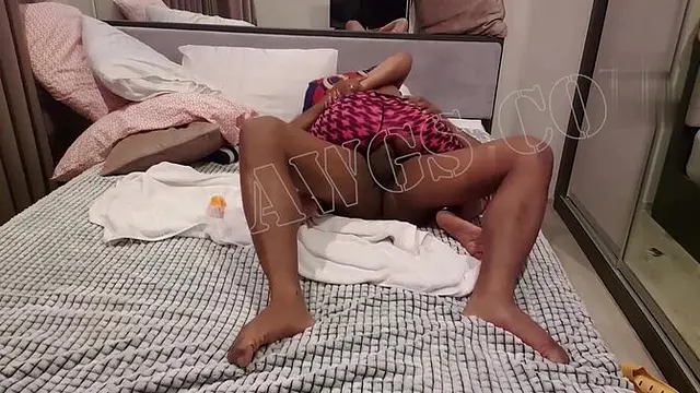 Sexy curvy asian gets banged in small room after Yoga