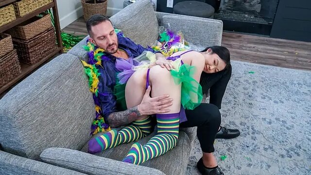 Petite Asian babe Lulu Chu celebrates good fuck sesh